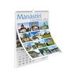Calendar 2025 Manastiri din Romania, 13 file carton lucios, 22x32 cm
