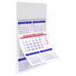 Calendar 2025 5 luni/fila 12 file hartie mata