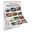 Calendar 2025 Masini de Epoca, 13 file carton lucios, 32x45 cm 