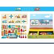 Joc Puzzle Magnetic Mijloace de Transport - MD1040