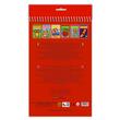 4+1 GRATIS! Carte de colorat pe numere A4 24F - Fruits & Vegetables 3+