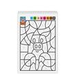 Carte de colorat pe numere A4 24F - Domestic Animals 3+