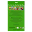 Carte de colorat pe numere A4 24F - Wild Animals 3+