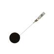 Port clips cu fir retractabil