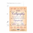 Hartie caligrafie liniata Copperplate 8 mm/55 grade, set 30 coli de 120g 