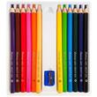 Creioane Colorate 12 Culori Maxi Triunghiular DACO - CC512T