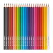 Set Creioane Colorate Formă Triunghiulară 24 Culori Școală - H-12039