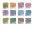 Creion color metalizat set 12 cutie metal 146M M12