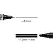 Marker Permanent 2 Capete F/M Negru Tesit STAEDTLER - 348B-9
