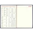 Agenda Artilux A4 săptămânală hartie ivory 105 coperta neagra