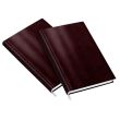 Agenda A5 nedatata 208 pagini, coperta bordo