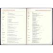 Agenda Dakota A4 săptămânală hartie ivory 406 coperta orange