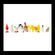 Figurine animale domestice set.10 J1297