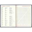 Agenda Artilux A4 săptămânală hartie ivory 105 coperta neagra