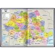 Agenda Dakota A4 săptămânală hartie ivory 408 coperta fucsia