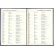 Agenda Dakota A4 săptămânală hartie ivory 405 coperta bordeaux