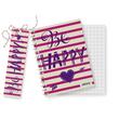 Carnetel A6+semn 100F spirala Be Happy