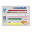 Penar 3 fermoare echipat Milan 1364N1GR