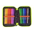 Penar echipat 3 fermoare 47 piese Fluo 64276