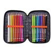 Penar echipat 3 fermoare 47 piese Fluo 64276