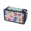 Penar 3 fermoare echipat 31 pcs Fancy Peacock H-3392