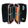 Penar 3 fermoare echipat 31 pcs Fancy Peacock H-3392