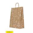 Punga hartie Craciun set 10 25x35 EU