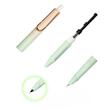 Stilou retractabil cu cerneala termosensibila S2656 pastel