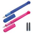 Stilou Herlitz Tornado penita tip M - Roz/Albastru - 21369