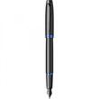 Set Stilou Parker IM Negru Mat Ring Blue + Agendă