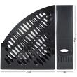 Suport vertical ARK negru 2050N