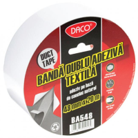 Banda Dublu Textila, 48X20M - BA548, Daco