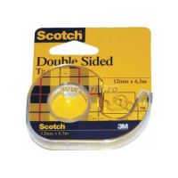 BANDA SCOTCH DUBLU ADEZIVA 12X6.3 3M