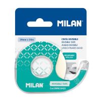 Banda adeziva 19x33 invizibila cu suport MILAN BWM10420