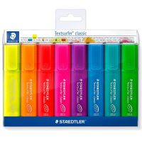 Textmarker set 8 Clasic Staedtler 364 WP8