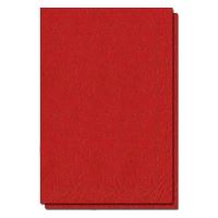 Coperta spate carton imitatie piele rosu - 100 coli