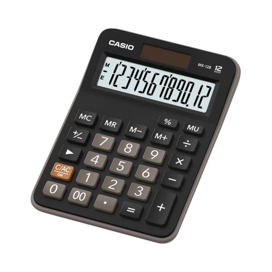 Calculator Birou Mediu, Casio 12 Cifre - MX-12B