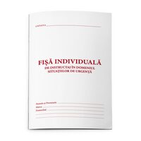 Fisa de instruire individuala in domeniul situatiilor de urgenta SSU