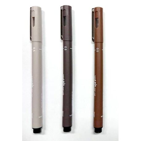 Liner PIN 0.5-200 dark grey