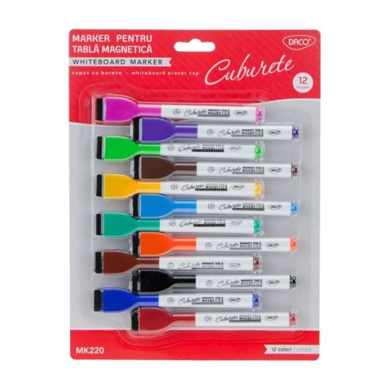 Marker tabla magnetica set DACO MK220-MK231