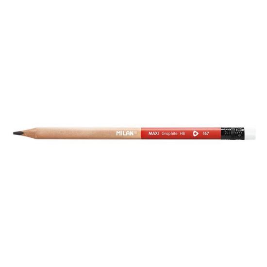 Creion grafit cu radiera MAXI MILAN-167