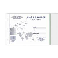 Fisa de cazare A5 2 exemplare autocopiativa
