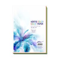 Hartie color A4 80gr set 200 Libra HC80200