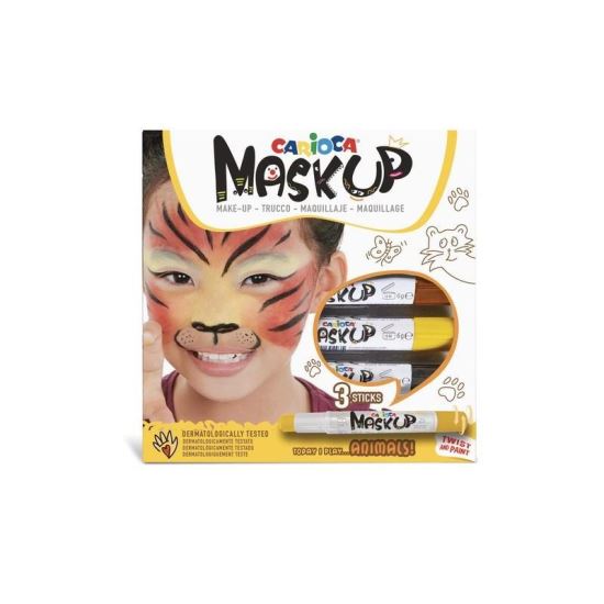 Culori  piele set 3 ANIMALS CARIOCA