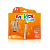 Creion color 3 in 1 set 10 Carioca Baby