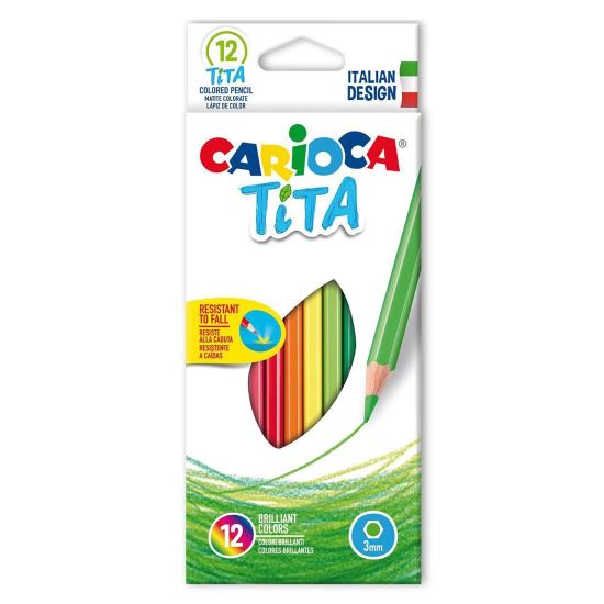 Creion color set 12 Carioca - Tita