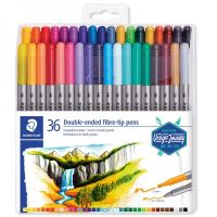Carioca 2 capete 36 culori Staedtler - TB36 3200
