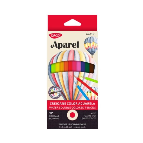 Creion color 12 acuarela DACO - CC612