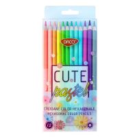Creion color 12 pastel DACO - CC412P