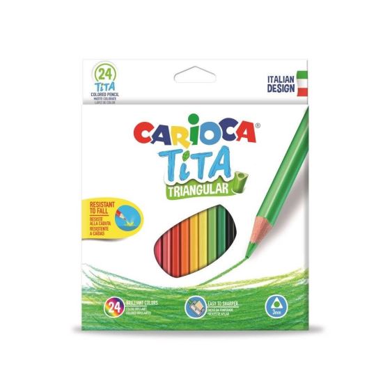 Creion color set 24 Carioca Tita